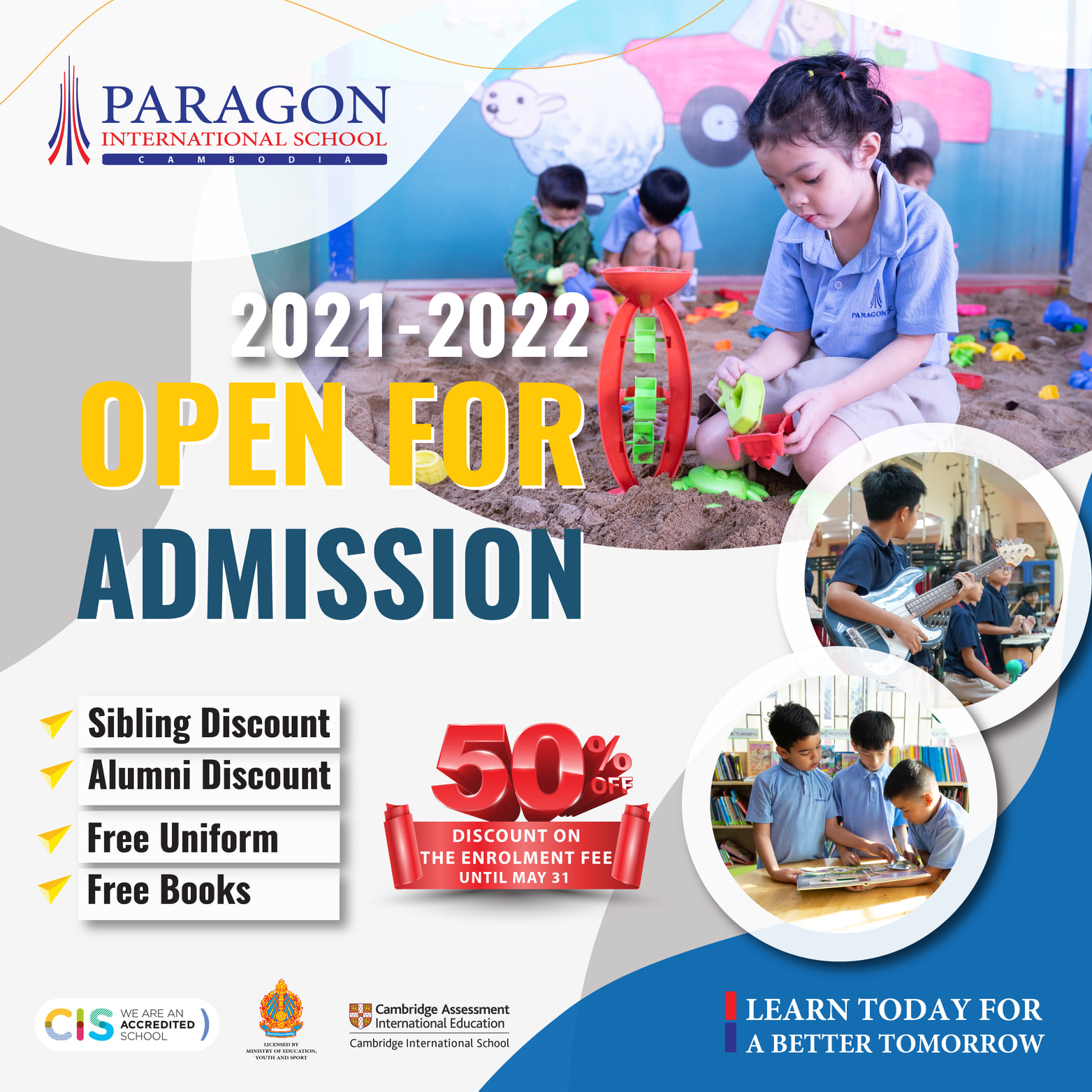 Admission For The 2021 2022 Academic Year Is Open Paragon International Schools